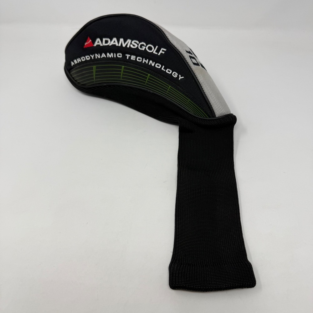 Adams Golf Speedline Fast 10 Driver Headcover Black Silver‎ Aerodynamic Sock